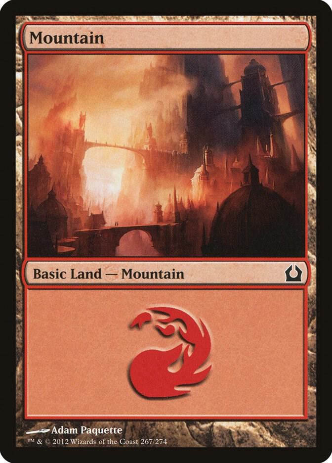 Mountain 267 267 (Return to Ravnica)  - Foil | Good Games Adelaide SA