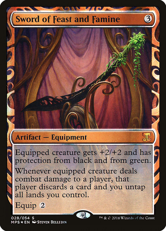 Sword of Feast and Famine [Kaladesh Inventions] | Good Games Adelaide SA