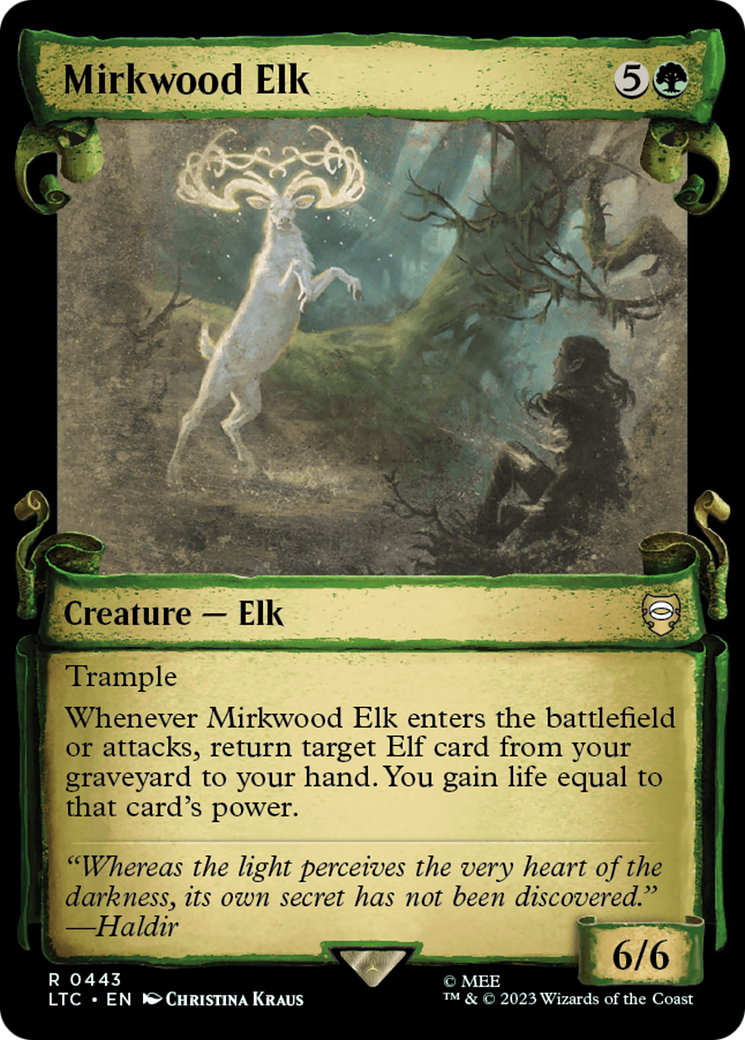 Mirkwood Elk [The Lord of the Rings: Tales of Middle-Earth Commander Showcase Scrolls] | Good Games Adelaide SA