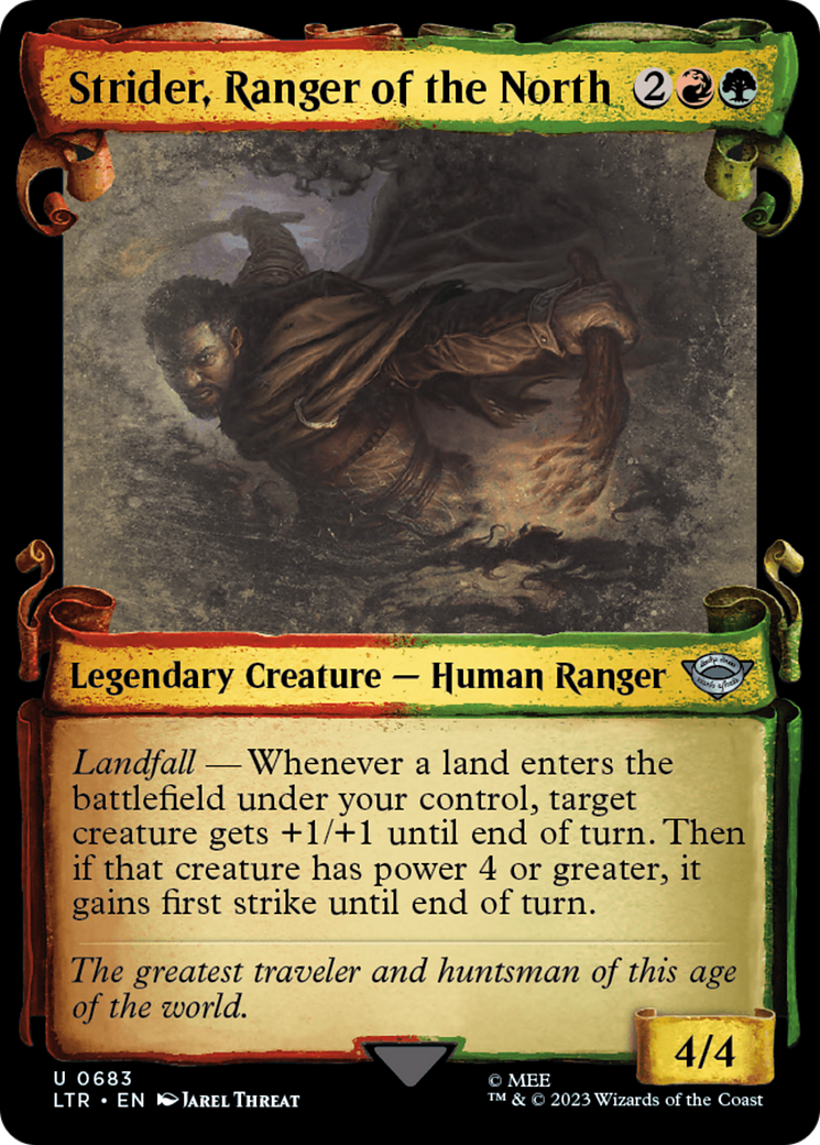Strider, Ranger of the North [The Lord of the Rings: Tales of Middle-Earth Showcase Scrolls] | Good Games Adelaide SA