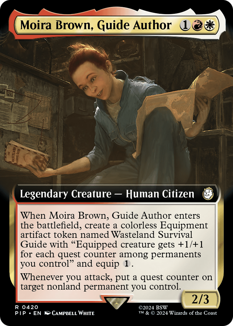 Moira Brown, Guide Author (Extended Art) [Fallout] | Good Games Adelaide SA