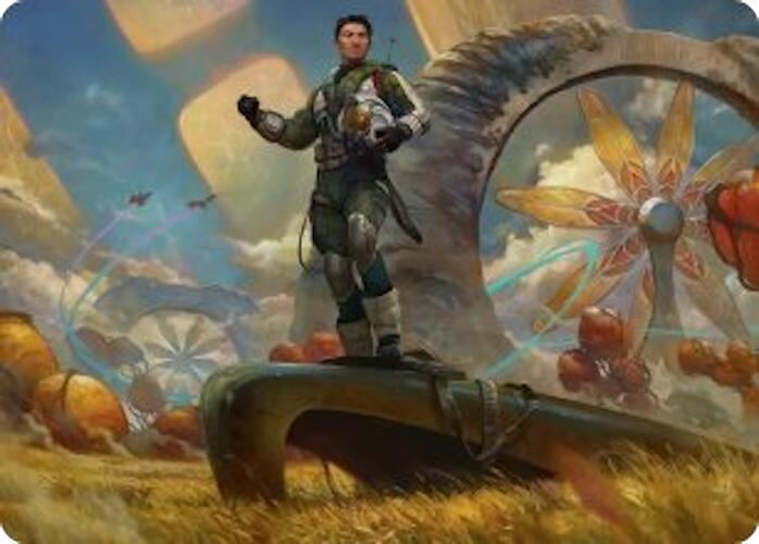 Galactic Wayfarer Art Card 21 (Art Series: Edge of Eternities)  | Good Games Adelaide SA