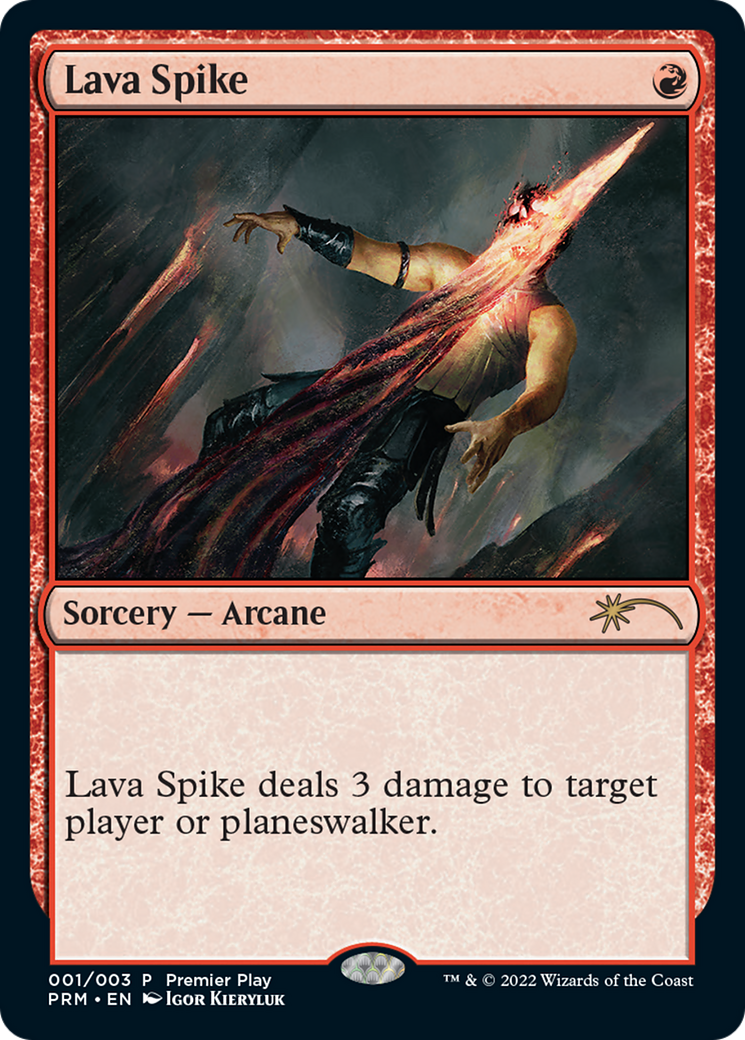 Lava Spike [Pro Tour Promos] | Good Games Adelaide SA