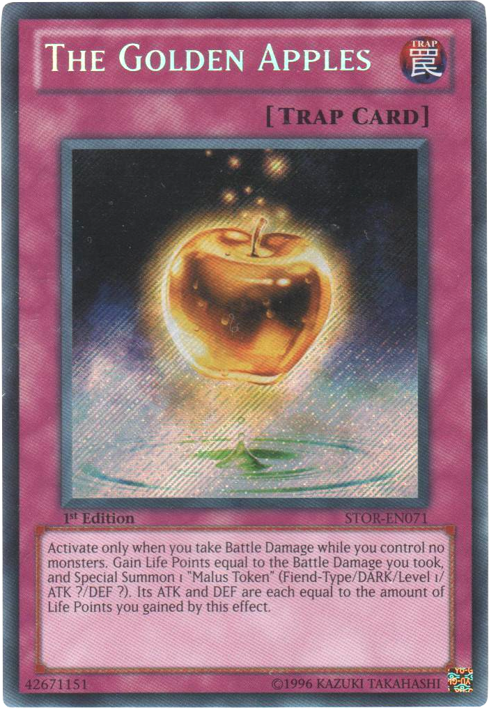 The Golden Apples [STOR-EN071] Secret Rare | Good Games Adelaide SA