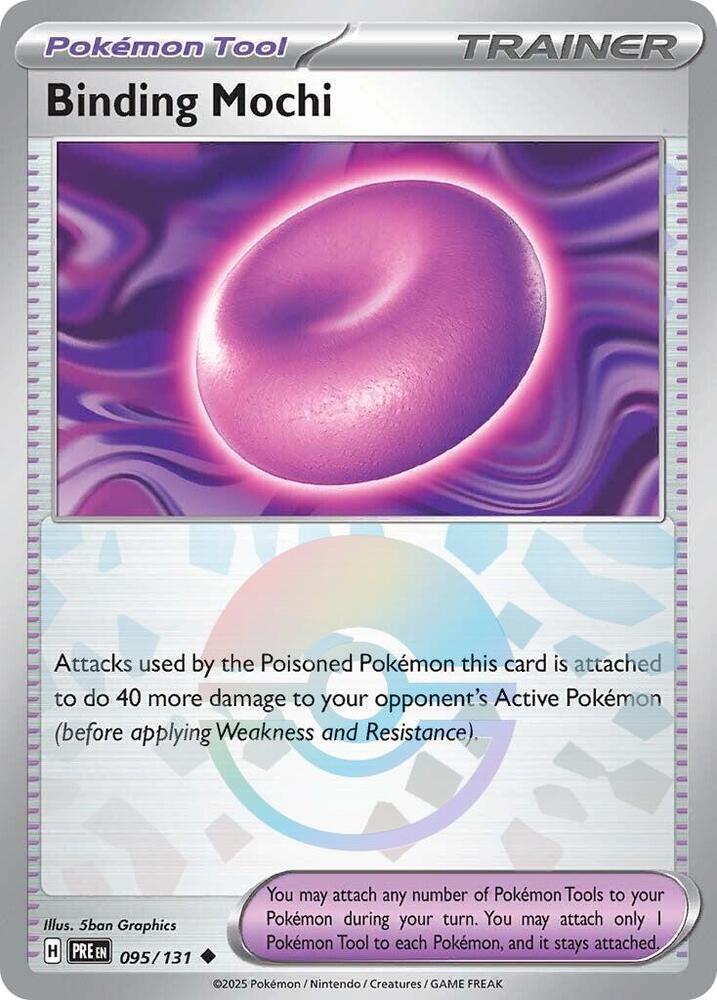 Binding Mochi 095/131 (SV: Prismatic Evolutions)  - Poke Ball Holofoil | Good Games Adelaide SA