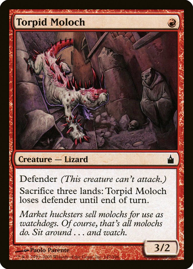 Torpid Moloch 147 (Ravnica: City of Guilds)  | Good Games Adelaide SA