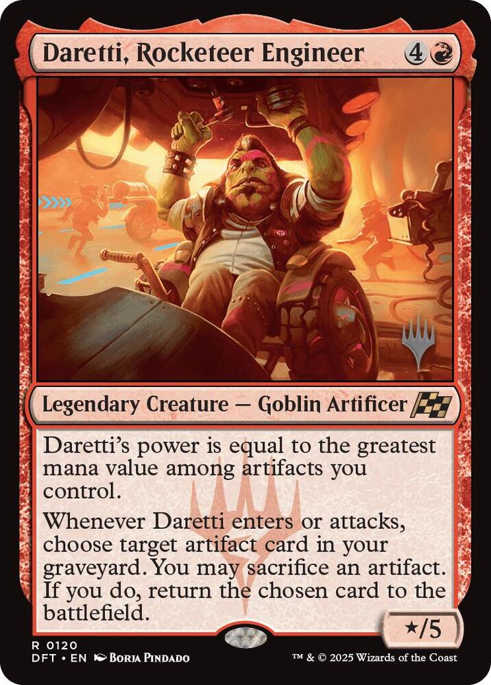 Daretti Rocketeer Engineer 120 (Promo Pack: Aetherdrift)  | Good Games Adelaide SA