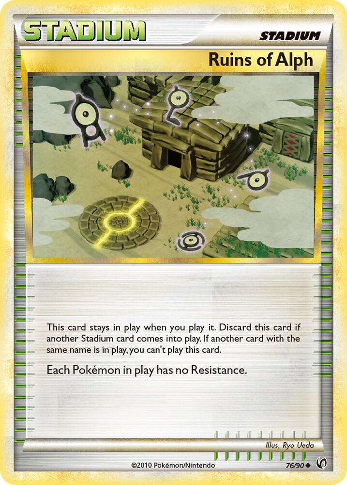 Ruins Of Alph 76/90 (Undaunted)  - Reverse Holofoil | Good Games Adelaide SA