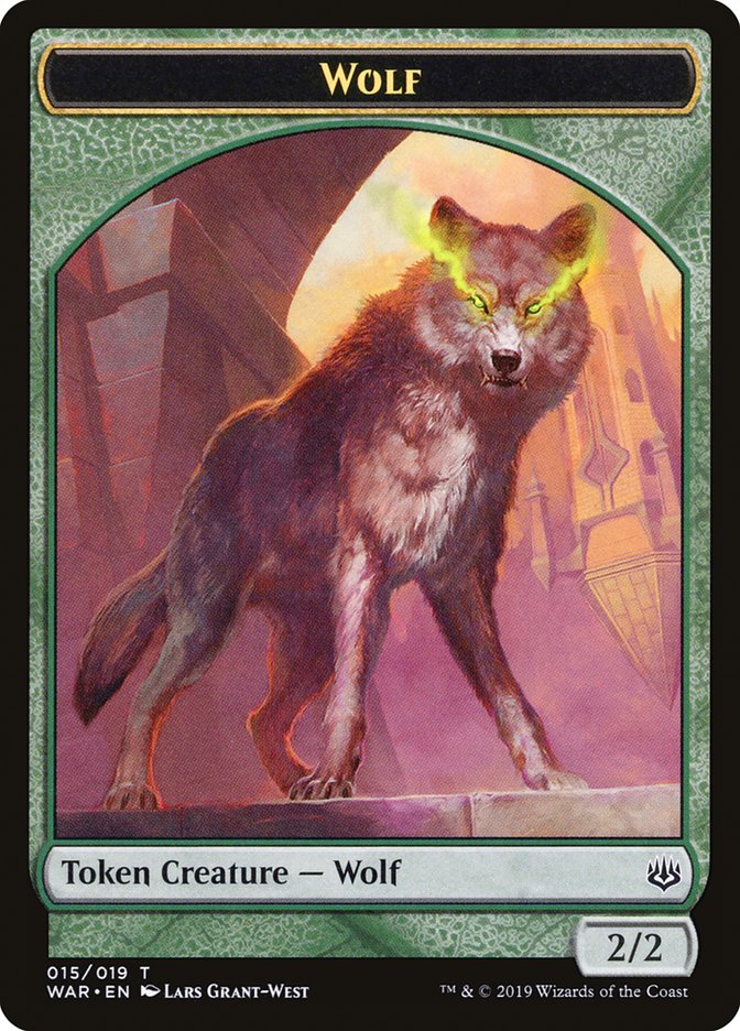 Wolf Token [War of the Spark Tokens] | Good Games Adelaide SA
