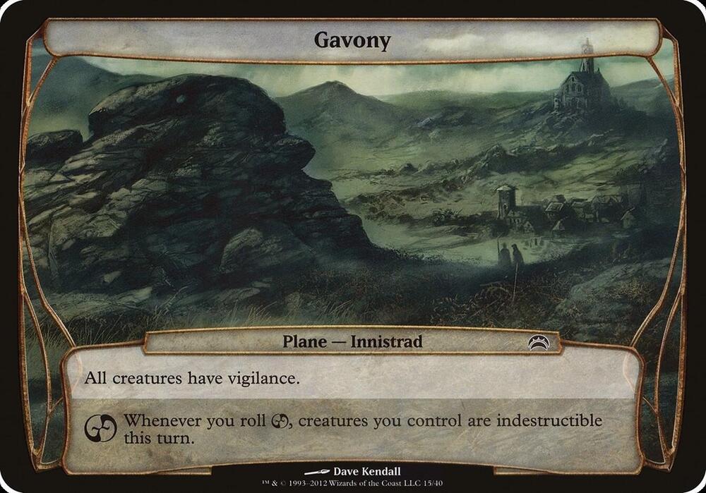 Gavony Planechase 2012 15 (Oversize Cards)  | Good Games Adelaide SA