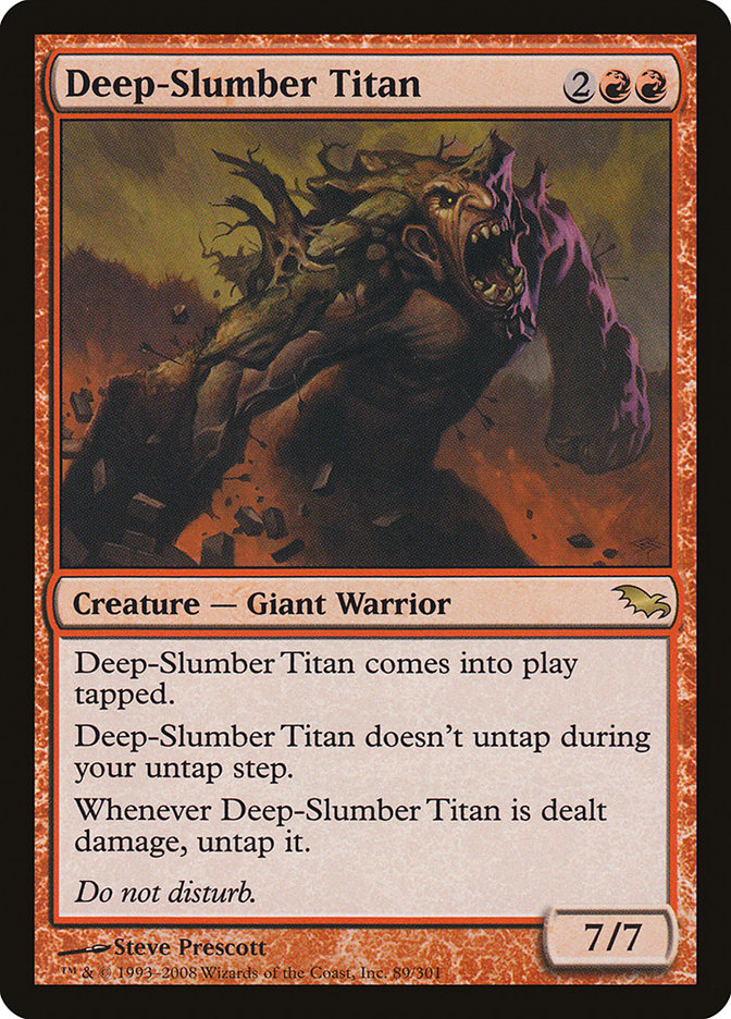 Deep-Slumber Titan 89 (Shadowmoor)  | Good Games Adelaide SA