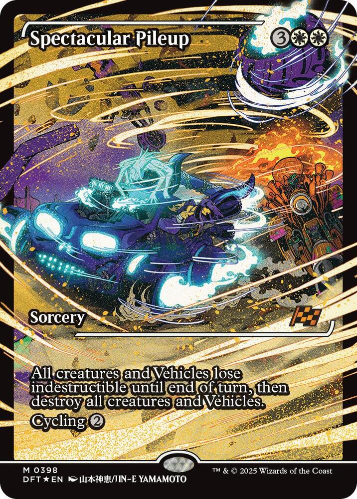 Spectacular Pileup Showcase 398 (Aetherdrift)  - Foil | Good Games Adelaide SA