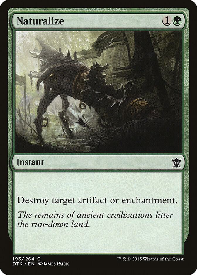 Naturalize 193 (Dragons of Tarkir)  - Foil | Good Games Adelaide SA
