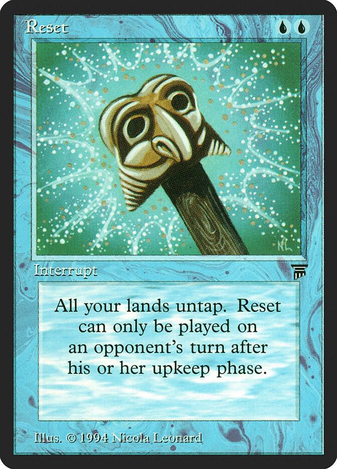 Reset  (Legends)  | Good Games Adelaide SA