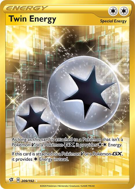 Twin Energy Secret 209/192 (SWSH02: Rebel Clash)  - Holofoil | Good Games Adelaide SA