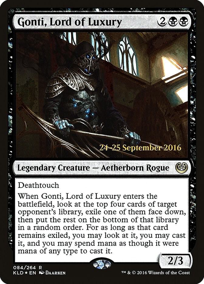 Gonti Lord of Luxury 84 (Prerelease Cards)  - Foil | Good Games Adelaide SA