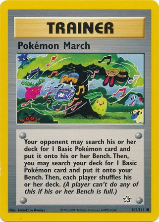 Pokemon March (102/111) [Neo Genesis Unlimited] | Good Games Adelaide SA