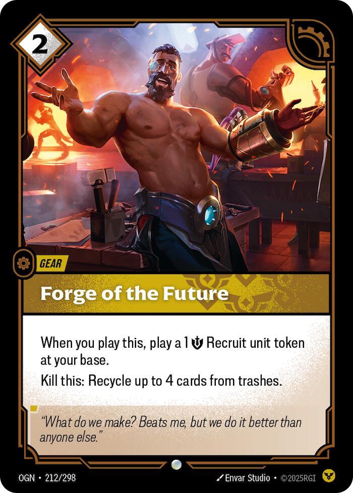 Forge of the Future 212/298 (Origins)  | Good Games Adelaide SA