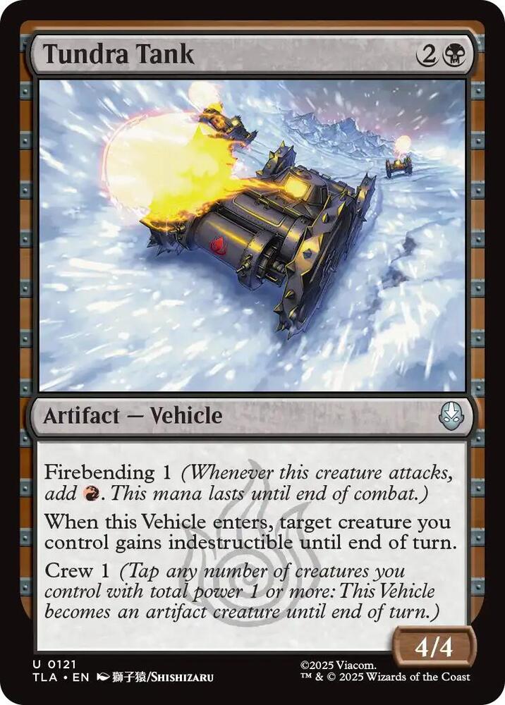 Tundra Tank 121 (Avatar: The Last Airbender)  | Good Games Adelaide SA