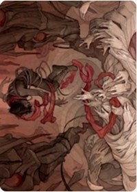 Thwart the Grave Art Card [Zendikar Rising Art Series] | Good Games Adelaide SA