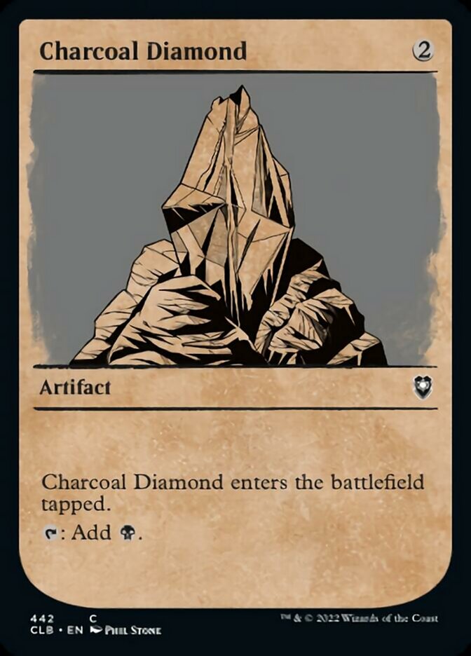 Charcoal Diamond (Showcase) [Commander Legends: Battle for Baldur's Gate] | Good Games Adelaide SA