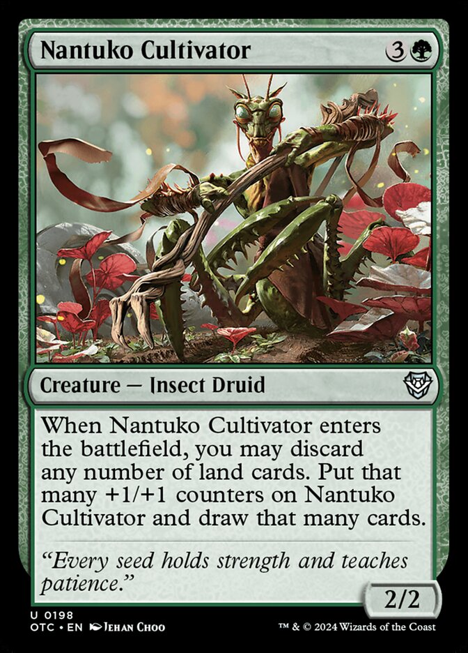 Nantuko Cultivator 198 (Commander: Outlaws of Thunder Junction)  | Good Games Adelaide SA