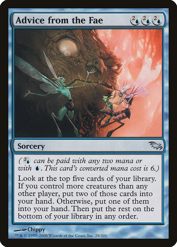 Advice from the Fae 28 (Shadowmoor)  - Foil | Good Games Adelaide SA