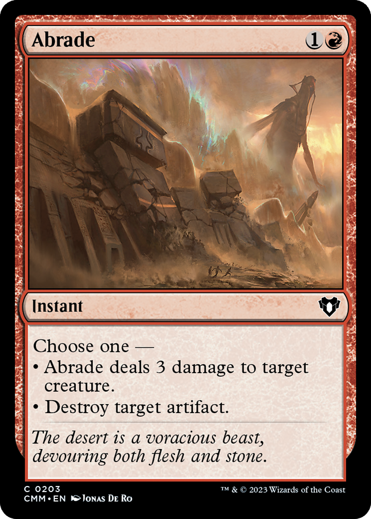 Abrade [Commander Masters] | Good Games Adelaide SA