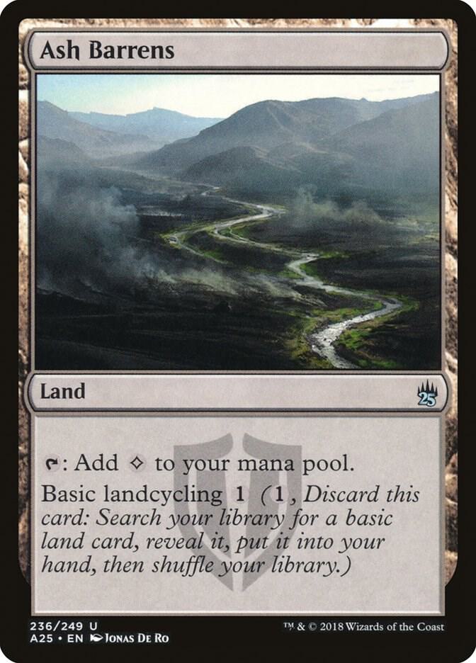 Ash Barrens 236 (Masters 25)  - Foil | Good Games Adelaide SA