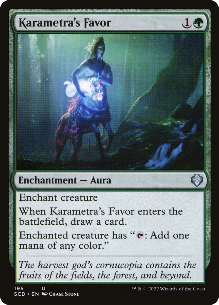 Karametra's Favor [Starter Commander Decks] | Good Games Adelaide SA