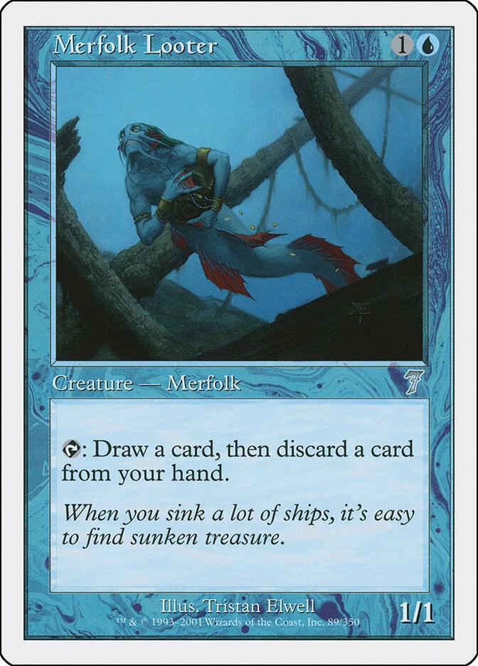 Merfolk Looter 89 (7th Edition)  | Good Games Adelaide SA