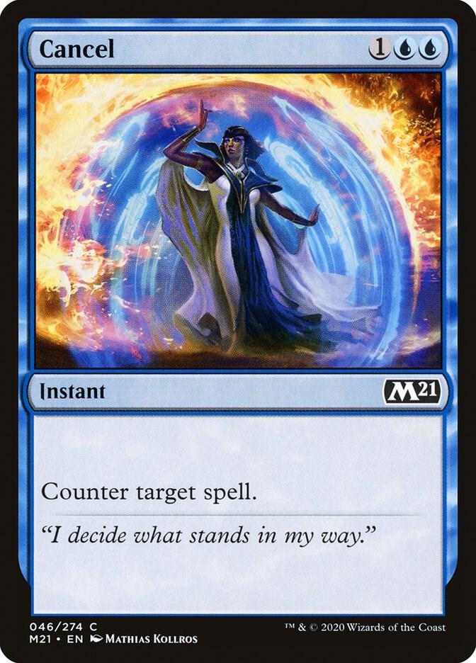 Cancel 46 (Core Set 2021)  | Good Games Adelaide SA