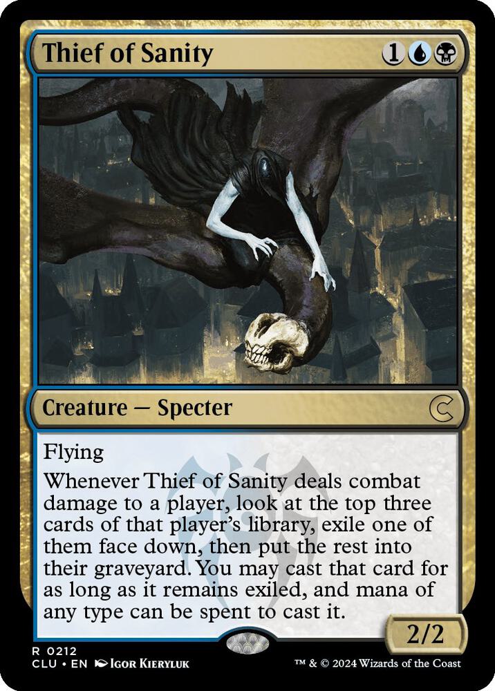 Thief of Sanity 212 (Ravnica: Clue Edition)  | Good Games Adelaide SA