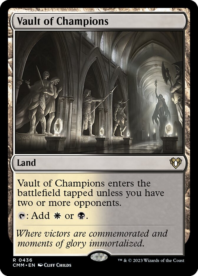 Vault of Champions 436 (Commander Masters)  - Foil | Good Games Adelaide SA