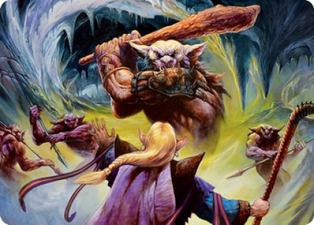 Den of the Bugbear (Dungeon Module) Art Card [Dungeons & Dragons: Adventures in the Forgotten Realms Art Series] | Good Games Adelaide SA