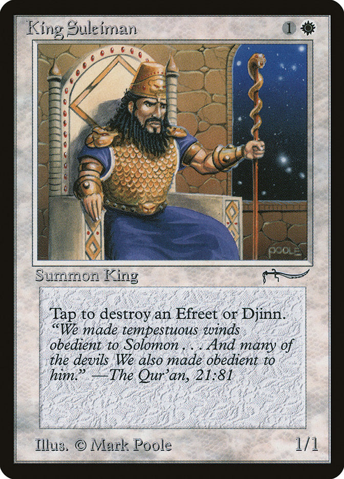 King Suleiman  (Arabian Nights)  | Good Games Adelaide SA