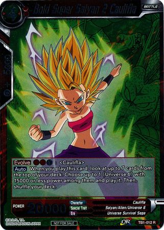 Bold Super Saiyan 2 Caulifla (Event Pack 2 - 2018) (TB1-012) [Promotion Cards] | Good Games Adelaide SA