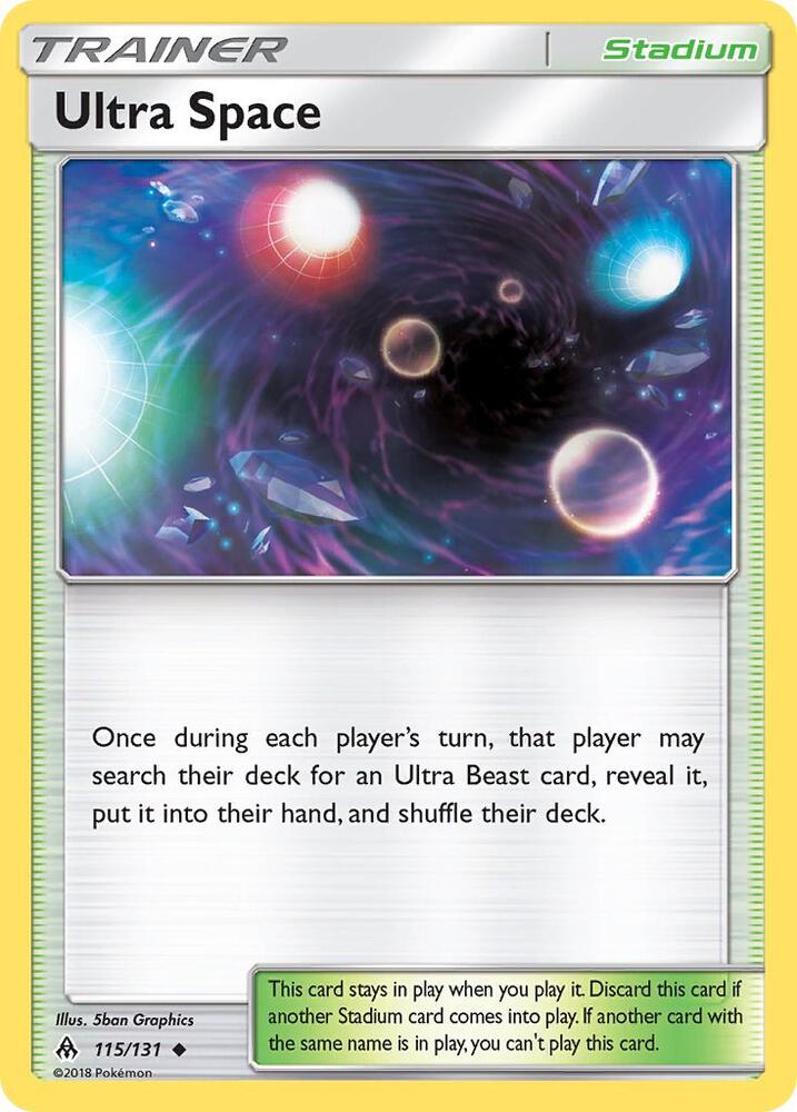 Ultra Space 115/131 (SM - Forbidden Light)  | Good Games Adelaide SA