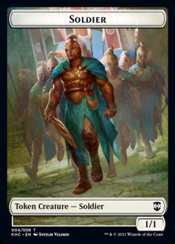 Soldier [Kaldheim Commander Tokens] | Good Games Adelaide SA