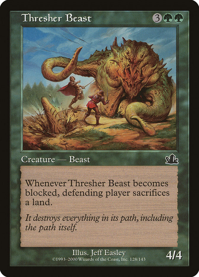 Thresher Beast 128 (Prophecy)  - Foil | Good Games Adelaide SA