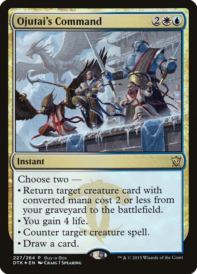 Ojutai's Command (Buy-A-Box) [Dragons of Tarkir Promos] | Good Games Adelaide SA