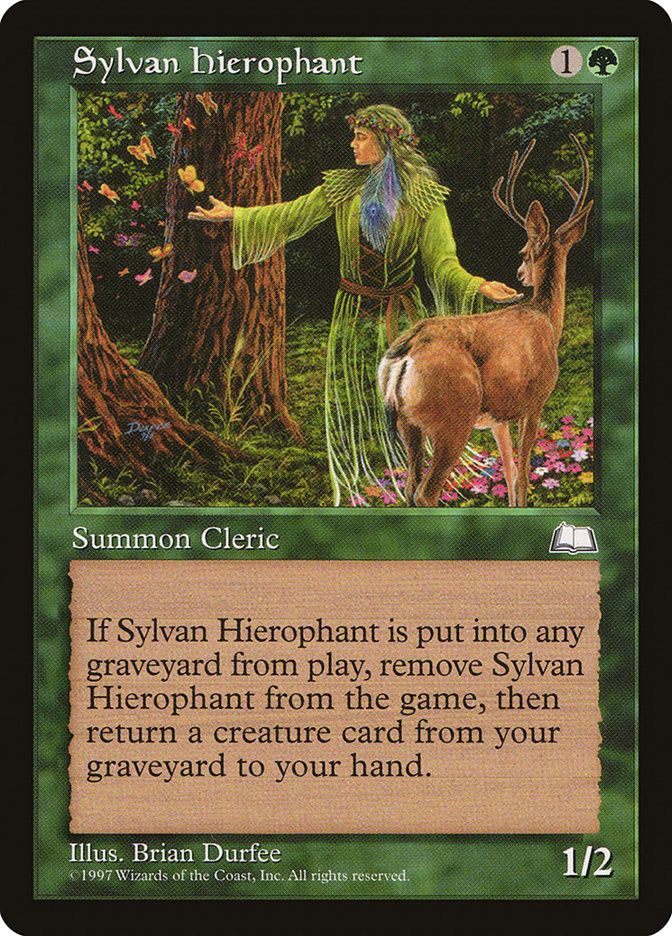 Sylvan Hierophant [Weatherlight] | Good Games Adelaide SA