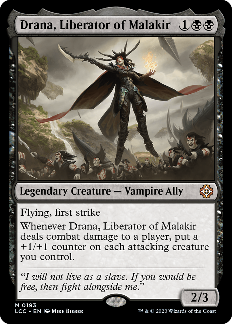 Drana, Liberator of Malakir [The Lost Caverns of Ixalan Commander] | Good Games Adelaide SA