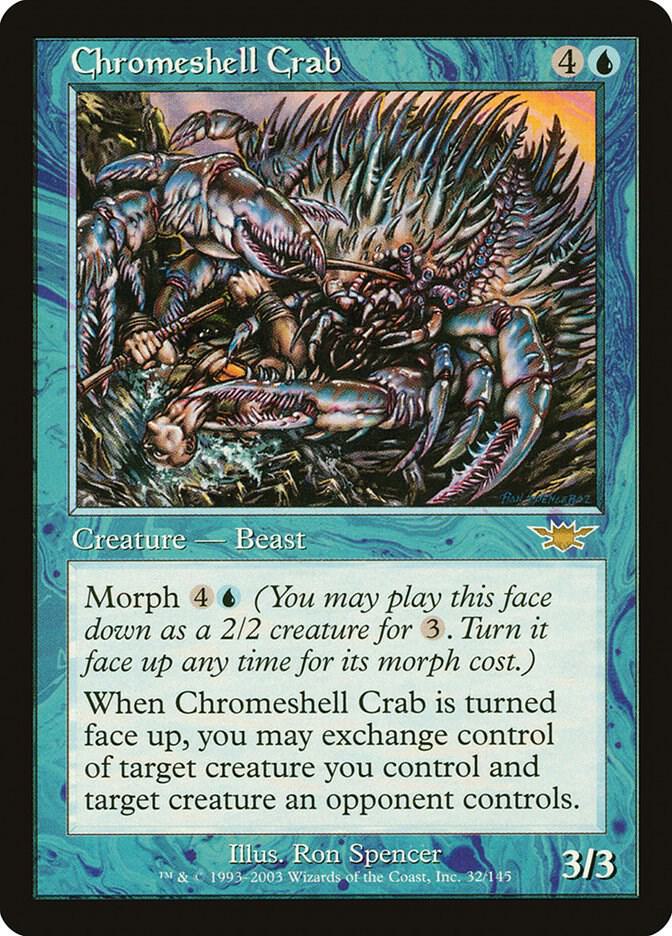 Chromeshell Crab 32 (Legions)  - Foil | Good Games Adelaide SA