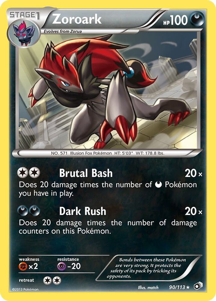 Zoroark 90/113 (Legendary Treasures)  - Holofoil | Good Games Adelaide SA