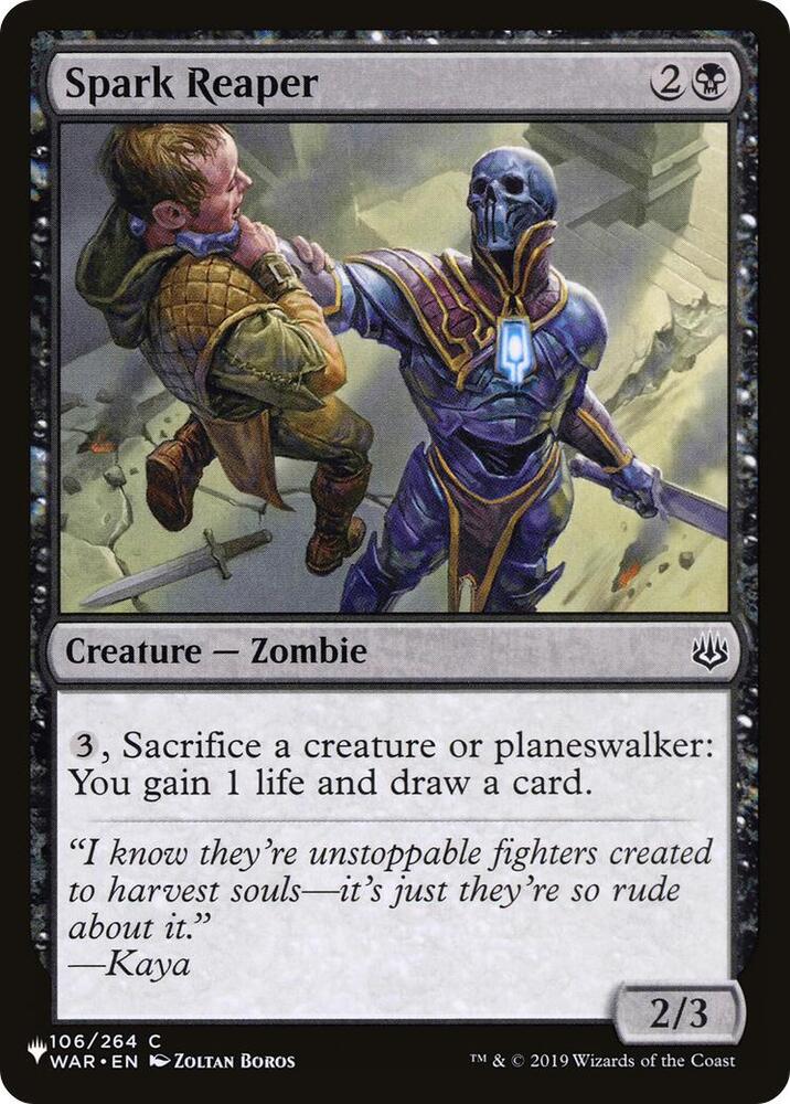 Spark Reaper 106/264 (The List Reprints)  | Good Games Adelaide SA