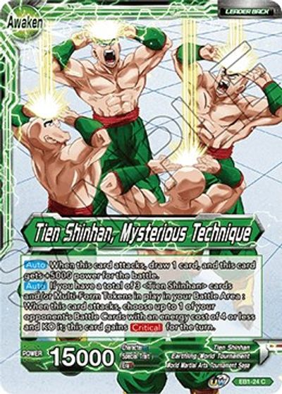 Tien Shinhan // Tien Shinhan, Mysterious Technique (EB1-024) [Battle Evolution Booster] | Good Games Adelaide SA