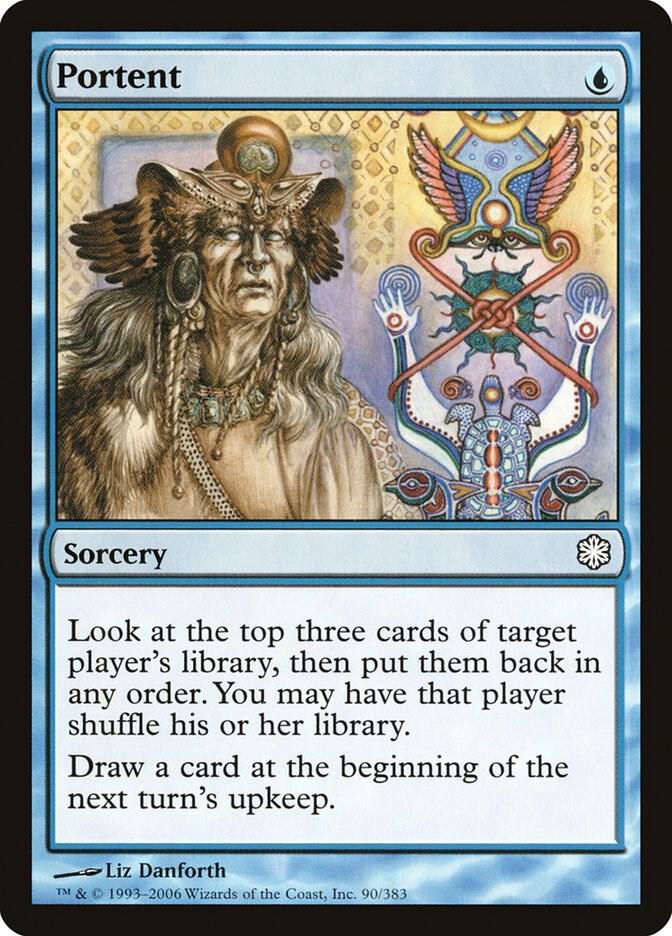 Portent 90 (Coldsnap Theme Deck Reprints)  | Good Games Adelaide SA