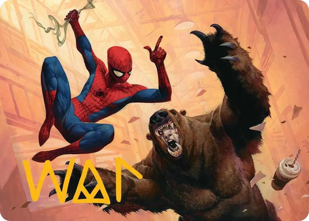 Wisecrack Art Card Gold Stamped Signature 16 (Art Series: Marvel's Spider-Man)  | Good Games Adelaide SA