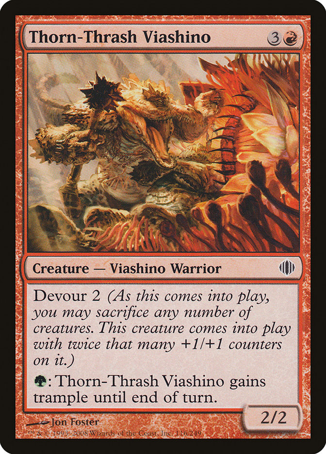 Thorn-Thrash Viashino [Shards of Alara] | Good Games Adelaide SA